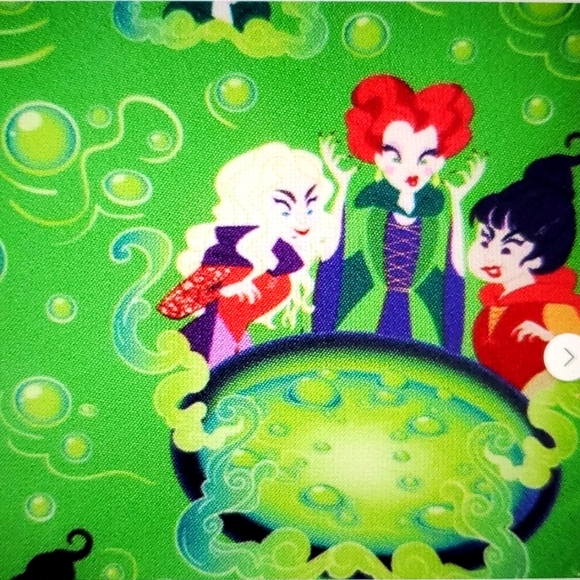 NWT: DISNEY LOUNGEFLY HOCUS POCUS "Glow-In-The-Dark" CAULDRON CROSSBODY BAG 2Fer - Picture 11 of 15